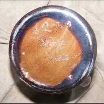 Sprigged Ware Mug Featuring a Potrait of a Cavalier