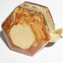 Limoge Teapot Featuring Crabs and a Blue Fish