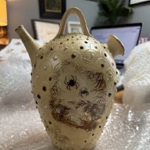 Limoge Line Jug Featuring Spiders