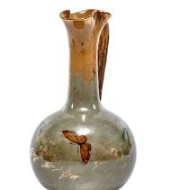 Limoge Line Pitcher Featuring a Butterfly