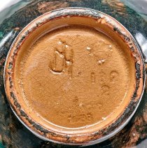 Limoge Line Pitcher Featuring a Butterfly