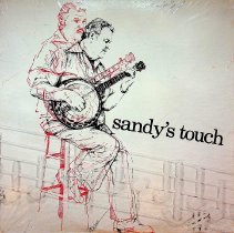 sandy's touch 33 lp sleeve front