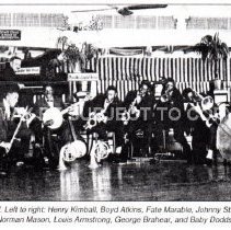 S. S. Capitol Band (Johnny St. Cyr, banjo)