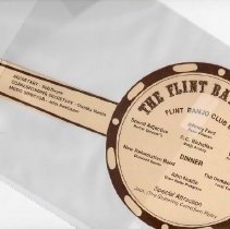 program back side/the flint micigan banjo club banjorama 1977