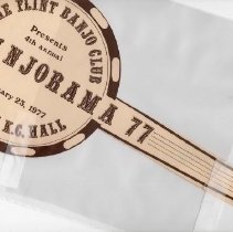 program front side/the flint micigan banjo club banjorama 1977