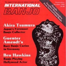 magazine/international banjo magazine september-october 1982