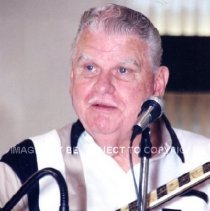 C. Sandy Riner playing Canine Emporer Sept. 1997