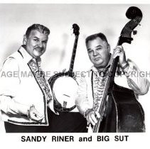 C. Sandy Riner and Horace "Big Sut" Sutcliffe ca. 1980