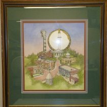 painting/guthrie jazz banjo festival 2001 by K. Mack Boles