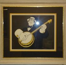 artist proof/ guthrie jazz banjo festival 2004 by K. Mack Boles