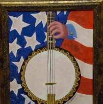 painting/guthrie jazz banjo festival 2005 by K. Mack Boles