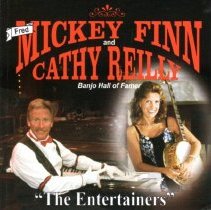 cd front liner/the entertainers mickey finn & cathy reilly