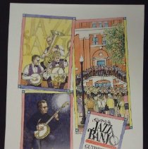 poster/guthrie jazz banjo festival 1998
