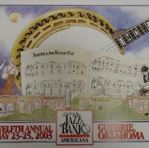 poster/guthrie jazz banjo festival 2003
