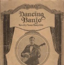 sheet music/dancing banjo by michael pingitore