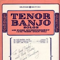 sheet music/tenor banjo solos barbara (bohemian polka)