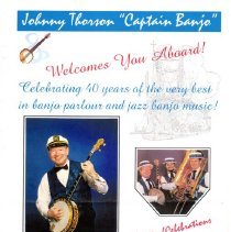 flyer/johnny thorson "captian banjo" welcomes you aboard