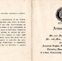 program page 1/mr & mrs fred j. bacon recital