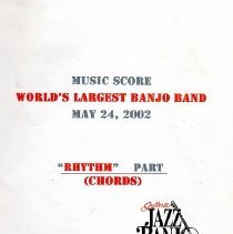 songbook/world's largest banjo band (rhythm part chords)