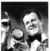 John W. Bruce (aka Johnny Banjo) & his baby plectrum banjo ca. 1967