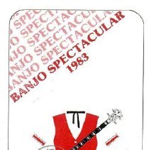 program/banjo spectacular 1983