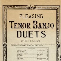 songbook/pleasing tenor banjo duets w. j. kitchener
