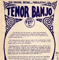 instruction book/100 original breaks and modulations for tenor banjo