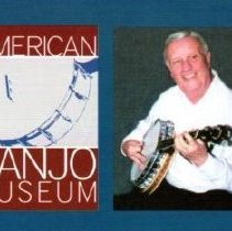 top of brochure for dvd/banjo players directory dedication