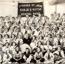 Stephen St. John Banjo & Guitar School Band ca. 1930
