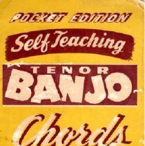 instruction booklet/pocket edition self teaching tenor banjo chords