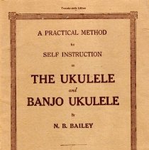 instruction book/a practical method for the ukulele and banjo ukulele
