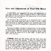 banjo catalog page 2/ode parts & accessories