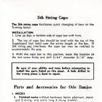 banjo catalog page 7/ode parts & accessories