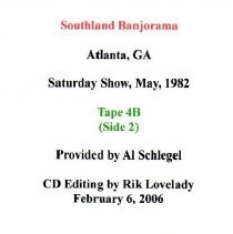 cd/southland banjorama 1982 tape 4b side 2