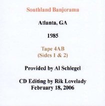 cd/southland banjorama 1985 tape 4ab sides 1 & 2