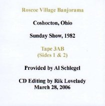 cd/roscoe village banjorama 1982 tape 3a/b