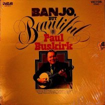 front of album sleeve/paul buskirk banjo, but beautiful
