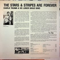 back of album sleeve/the junior banjo band the stars & stripes