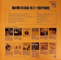 back of album sleeve/man with the banjo vol. 2 eddie peabody