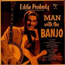 front of album sleeve/man with the banjo