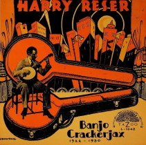 front of album sleeve/harry reser banjo crackerjax 1922-1930
