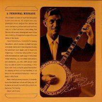 back of front album sleeve/how to play the banjo by eddie peabody