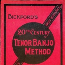 instruction book/bickford's tenor banjo method