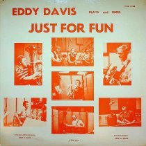 front of album sleeve/eddy davis plays and sings just for fun