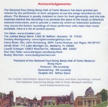 cd back of front liner/celebrate volume 1