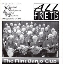magazine front cover/all frets may-june 2006 the flint banjo club