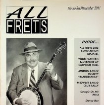 magazine front cover/all frets magazine nov/dec 2011 barry foulon