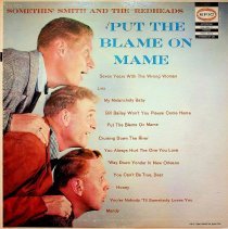 front of album sleeve/put the blame on mame