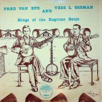 front of album sleeve/kings of ragtime banjo