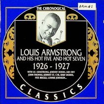 cd front liner/louis armstrong and his hot five -hot seven 1926-27